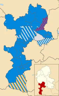 2007 results map