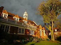 Southeastern corner in autumn light