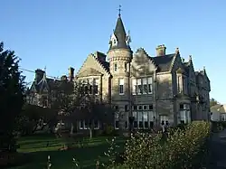 Scots Baronial mansion house.