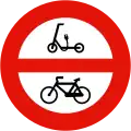 Spain: No personal mobility devices and bicycles