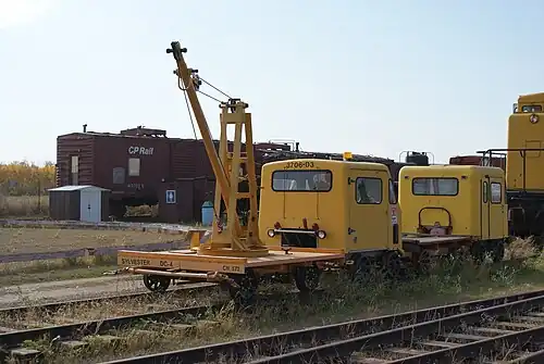 Motorized draisines are known as speeders, trolleys, or “jiggers” in the United States and Canada.