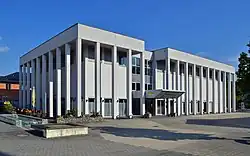 Town hall and post office