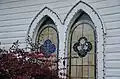 Double arch windows