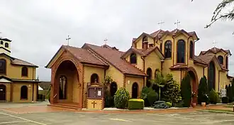 View of church (right side)