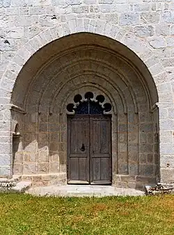 Church door