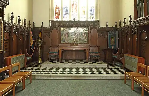 Altar and chancel