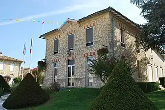 The town hall in Saint-Sulpice-de-Faleyrens