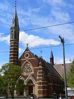 St George's Presbyterian Church, St Kilda East, Victoria; completed 1880.[45]