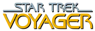 Star Trek: Voyager logo.