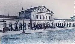 The old station building before 1908 Messina earthquake