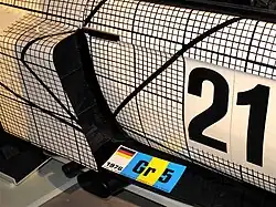 Stella, detail of BMW 3.0 CSL car-painting, 1976