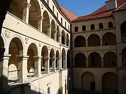 Inner courtyard (before renovation)