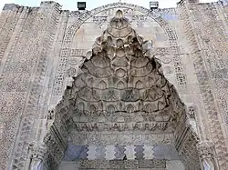 Muqarnas vaulting of the main portal