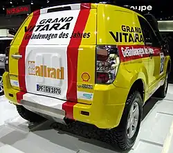 2007 Suzuki Grand Vitara Transsyberia rally car