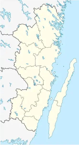 Orrefors is located in Kalmar