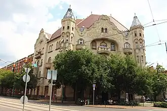 Gróf Palace in Szeged (1912-1913)