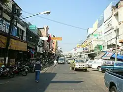 A street in Sakon Nakhon