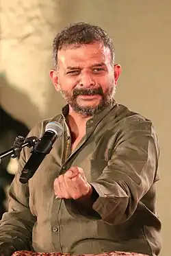 T. M. Krishna at Kollam, Kerala, 2021
