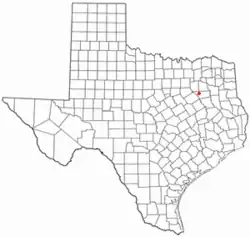 Location of Enchanted Oaks, Texas