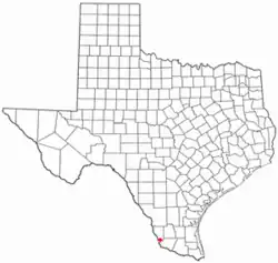 Location of Lopeño, Texas