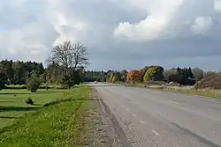 Tallinn–Paldiski road (E265) in Valkse