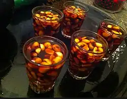 Image 8Libyan tea with peanuts (from List of national drinks)