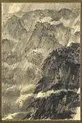 Storm by Fu Baoshi, 1944