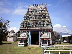 Image 18A Malbar temple in Réunion. (from Tamil diaspora)