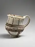 A white slipware tankard from Cyprus, c. 1600–1150 B.C