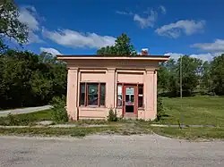 The Thayer, Iowa post office