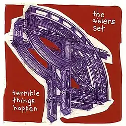 A drawing of steel beams wrapped up onto themselves