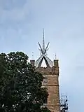 The Crown of Thorns spire, St Michael's Parish Church, Linlithgow, 1964