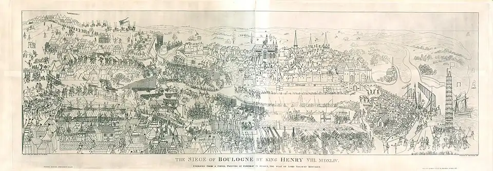 The Siege of Boulogne by King Henry VIII