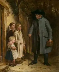 The Village Schoolmaster by Charles West Cope