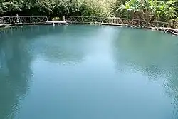 The healing sulfurous waters of Agua Blanca