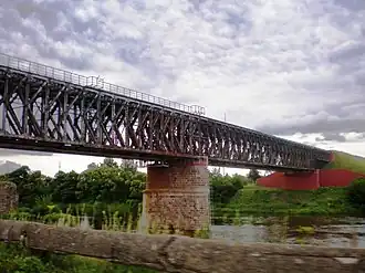 Railway bridge over Neris