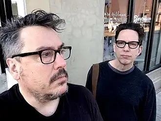 John Flansburgh (left) and John Linnell (right) in 2016