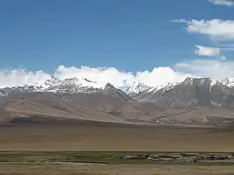 View to the north of Gyaidar