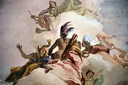 Fresco by Giovanni Battista Tiepolo