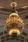 Tiffany Chandelier inside Legislative Building