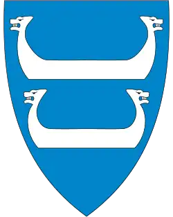 Coat of arms of Tjølling Municipality