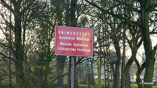 Plot owned by the UKW