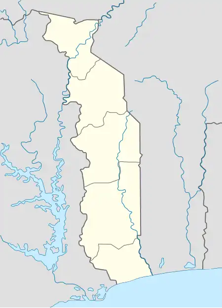Walade is located in Togo