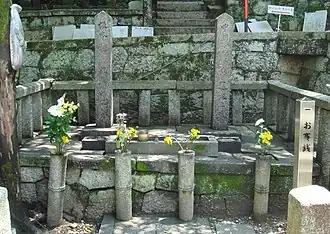 Tomb of Sakamoto Ryōma (detail)