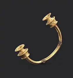 Torc, 2nd Iron Age, Castro Culture, Iberian Peninsula, National Archaeology Museum, Portugal