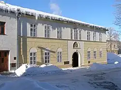 Former town hall at the town square