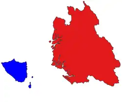 Location in Thandwe district