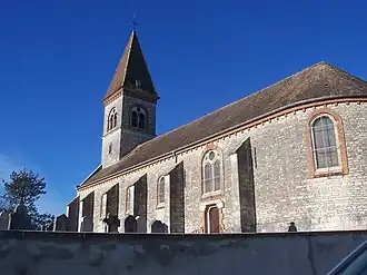 The church in Toutenant
