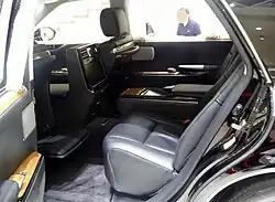Century rear passenger area