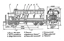 Technical drawing - TU8P
